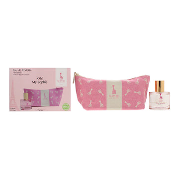 Sophie La Giraffe 2 Piece Gift Set: Eau de Toilette 50ml Spray +Toiletry Bag