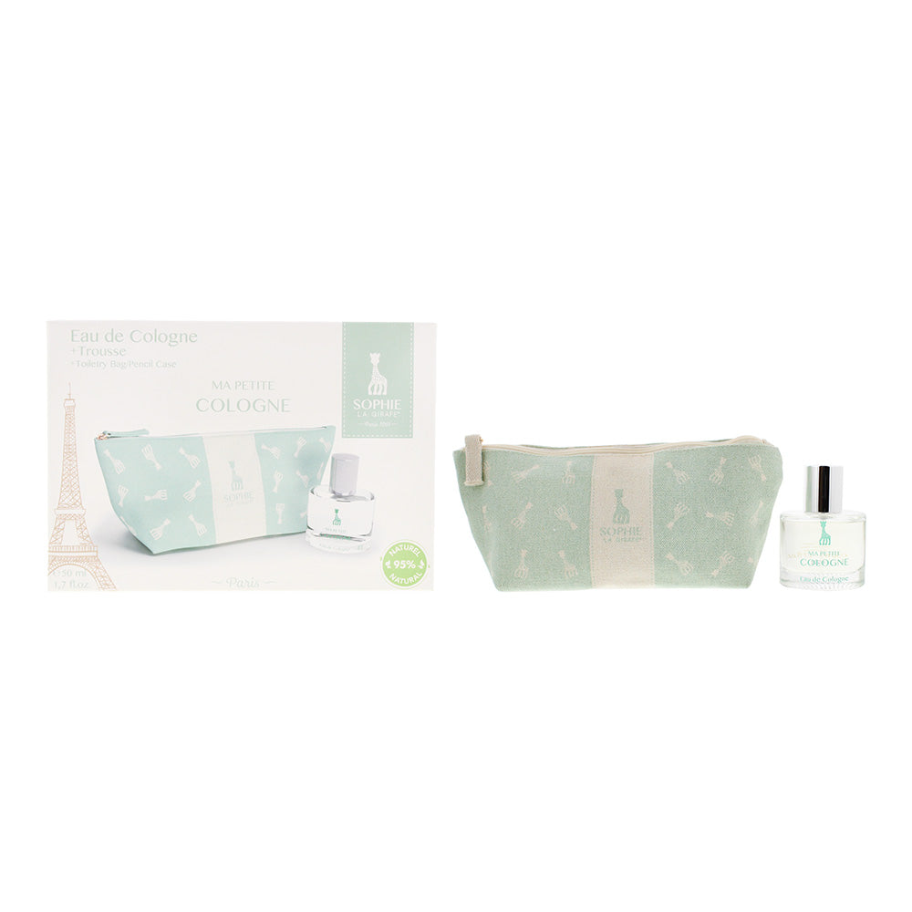 Sophie La Giraffe Ma Petite Cologne 2 Piece Gift Set: Eau de Toilette 50ml + Toiletry Bag