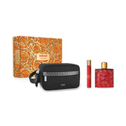 Versace Eros Flame Gift Set 100ml EDP + 10ml EDP + Toiletry Bag