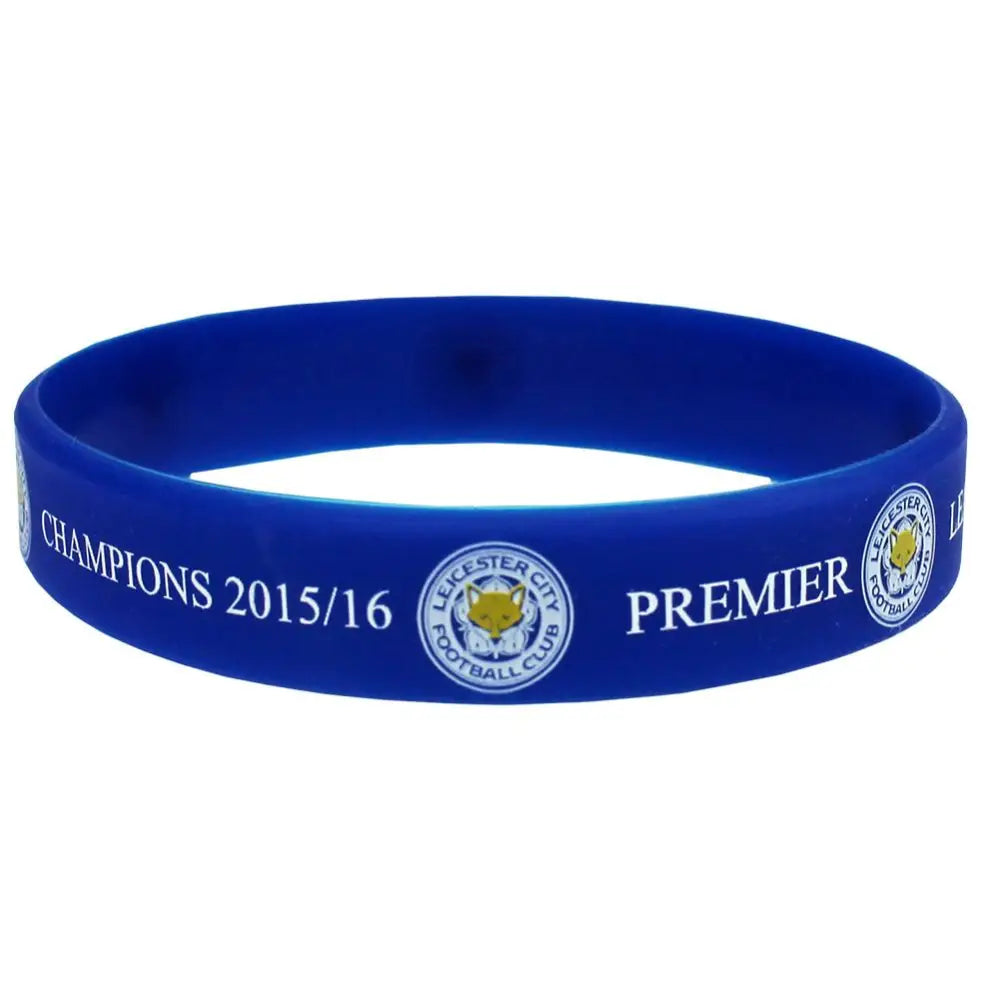 Leicester City FC Silicone Wristband Champions - Wristbands