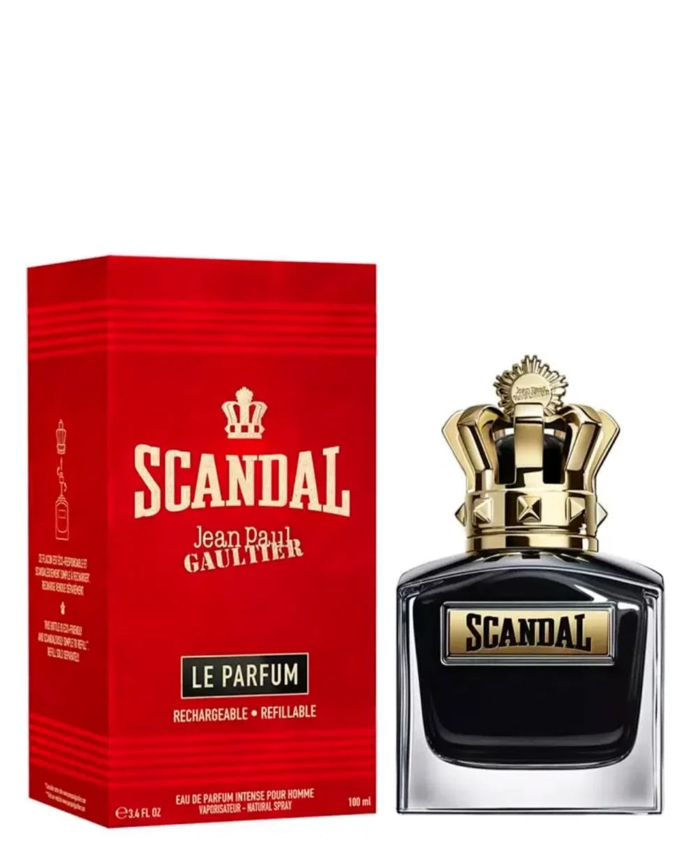 Jean Paul Gaultier Scandal Pour Homme Le Parfum Eau de Parfum 100ml Refillable Spray