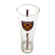 West Ham United FC Tall Beer Glass - Glassware