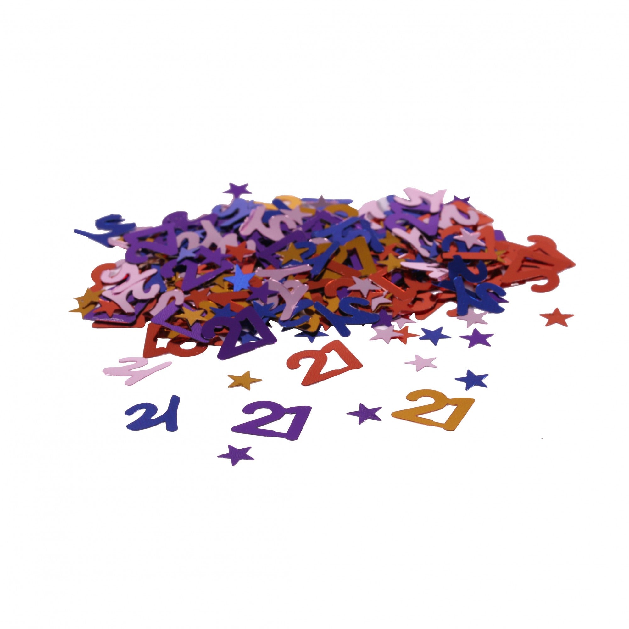 Mini Stars 21 Confetti - Multi Coloured