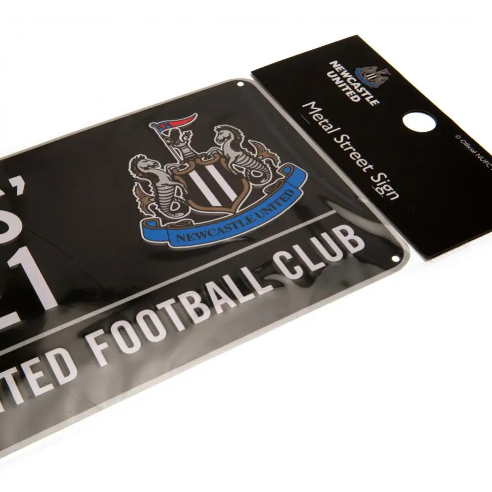 Newcastle United FC Street Sign BK - Metal Signs
