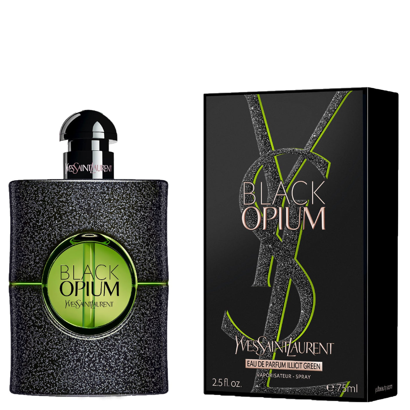 Yves Saint Laurent Black Opium Illicit Green Eau de Parfum 75ml Spray
