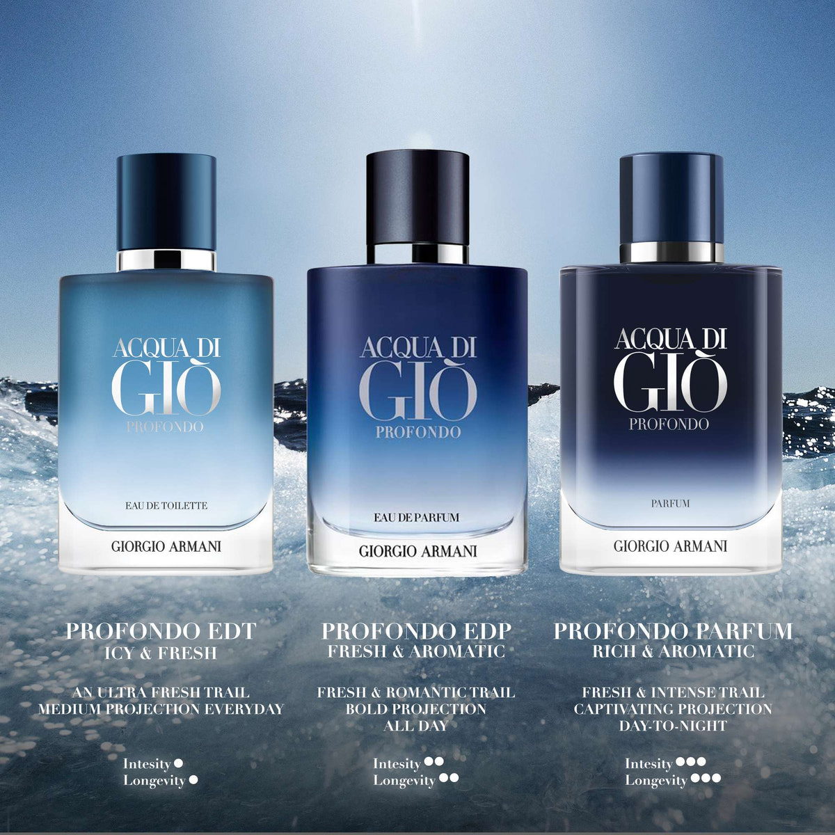 Giorgio Armani Acqua di Gio Profondo Eau de Toilette 100ml Spray