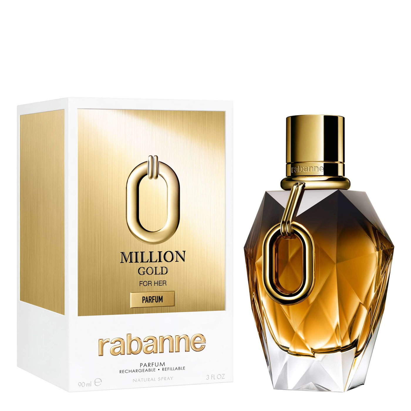 Paco Rabanne Million Gold For Her Parfum 90ml Spray