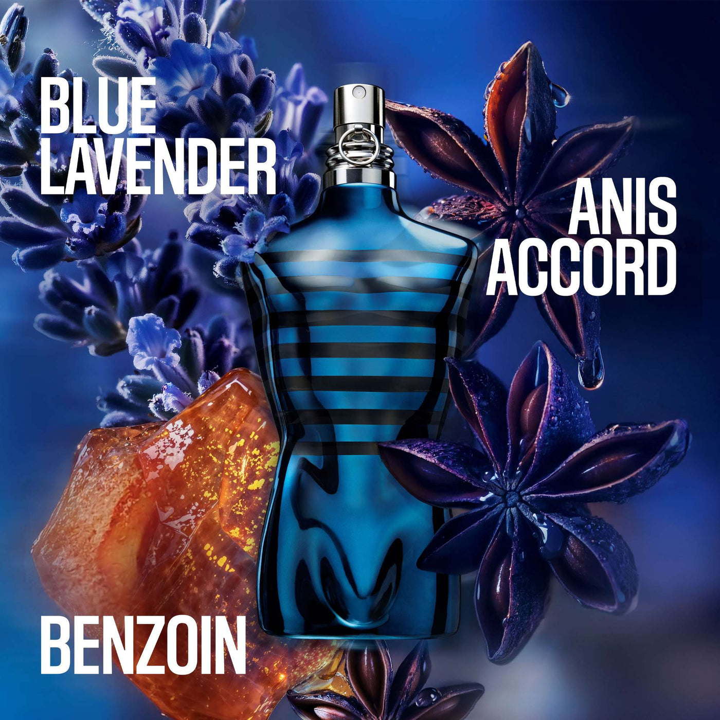 Jean Paul Gaultier Le Male In Blue Eau de Parfum 125ml Spray