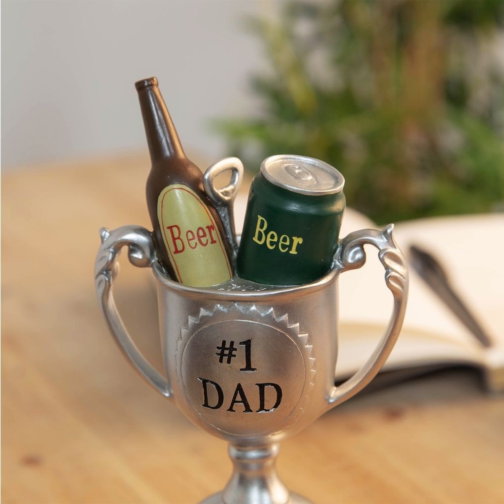 #1 Dad Beer Connoisseur Trophy