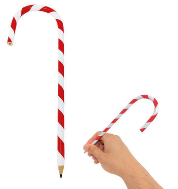 Candy Cane Red and White Pencil (20cm)