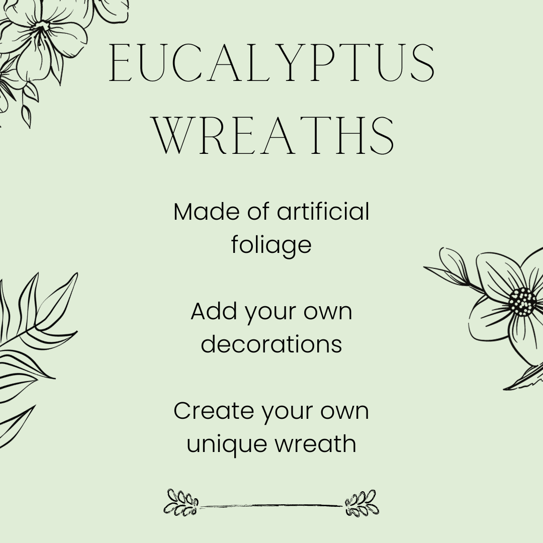 Botanica Eucalyptus Wreath (40cm)