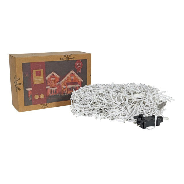 960 Icicle Lights with Fast/Slow Function960 Icicle Lights with Fast/Slow Function (7.6m)