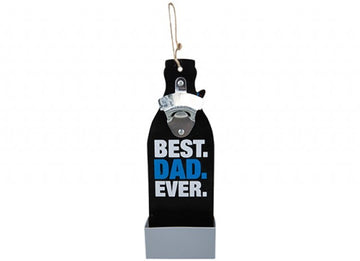 Best Dad Ever Wall Bottle Opener (28cm)