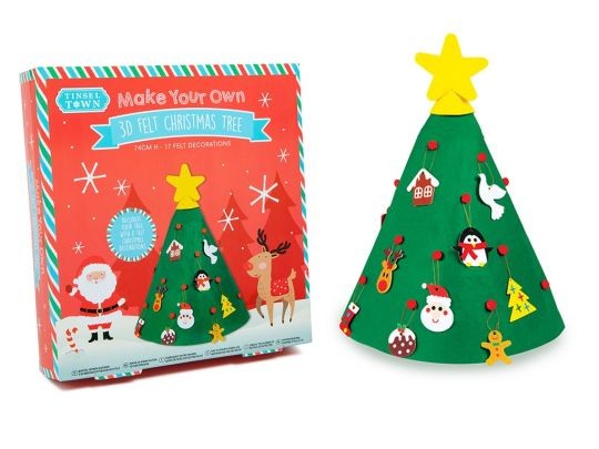 3D Felt Christmas Tree