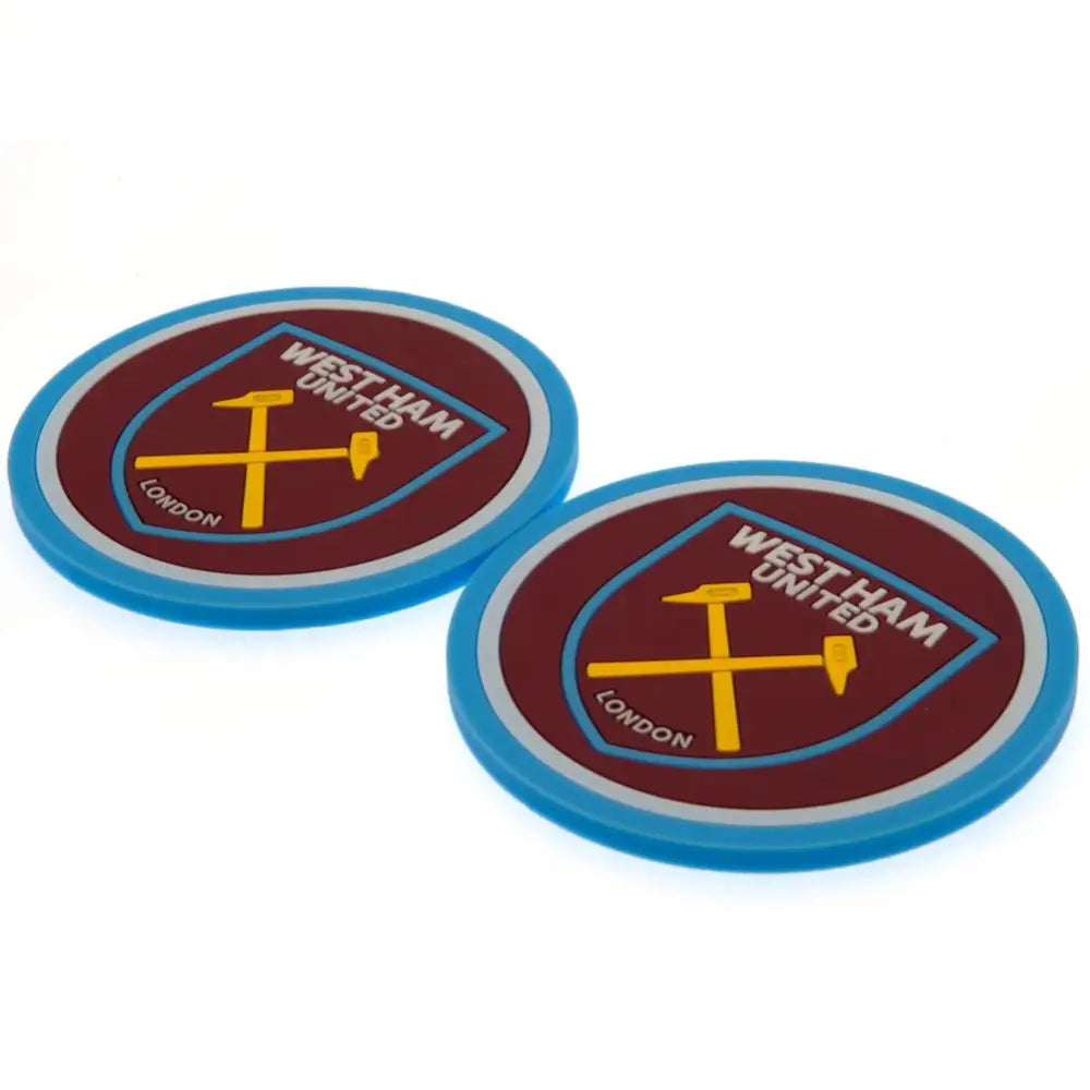 West Ham United FC 2pk Coaster Set - Coasters