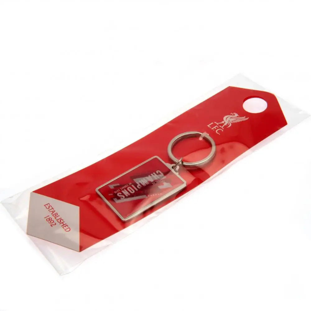 Liverpool FC Champions Of Europe Keyring NC - Keyrings
