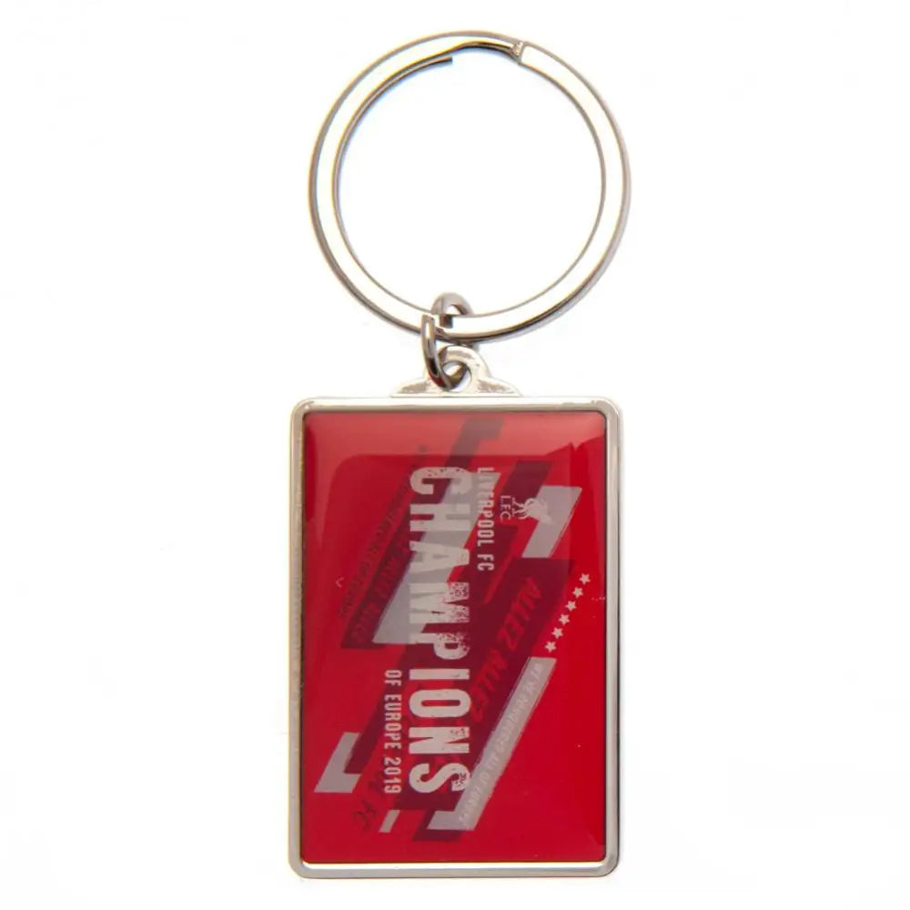 Liverpool FC Champions Of Europe Keyring NC - Keyrings