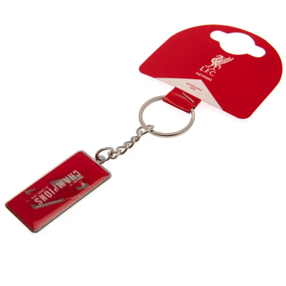 Liverpool FC Champions Of Europe Keyring - Keyrings
