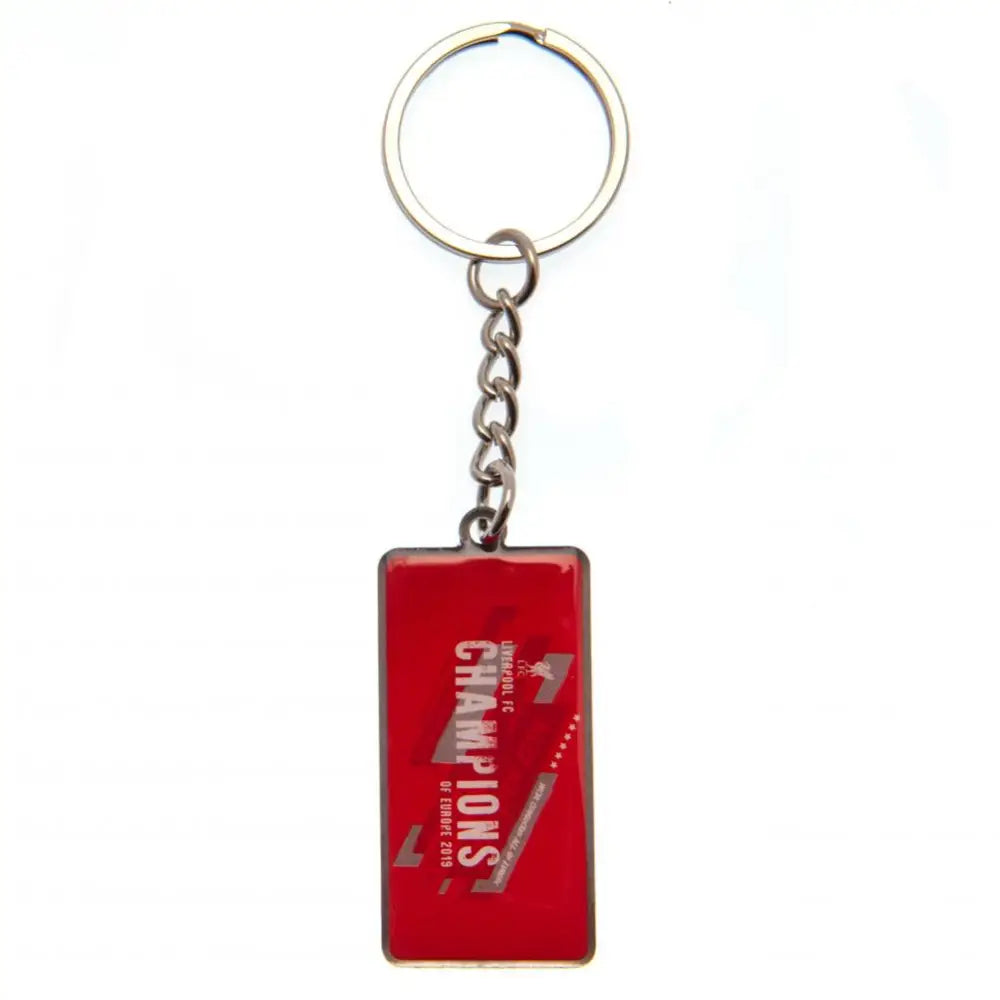 Liverpool FC Champions Of Europe Keyring - Keyrings