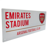 Arsenal FC Colour Crest Street Sign