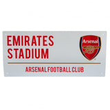 Arsenal FC Colour Crest Street Sign
