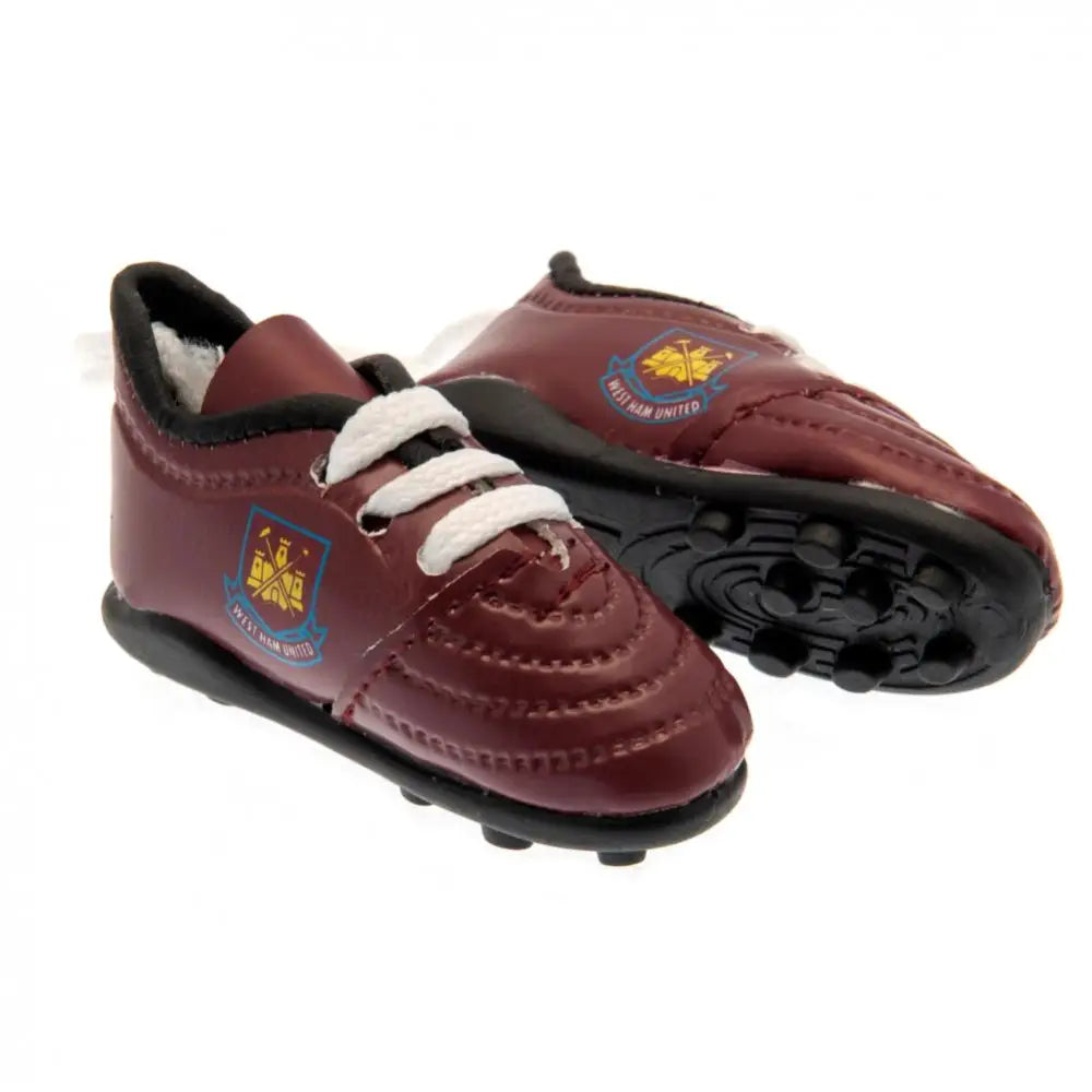 West Ham United FC Mini Football Boots - Hang Ups & Stickers