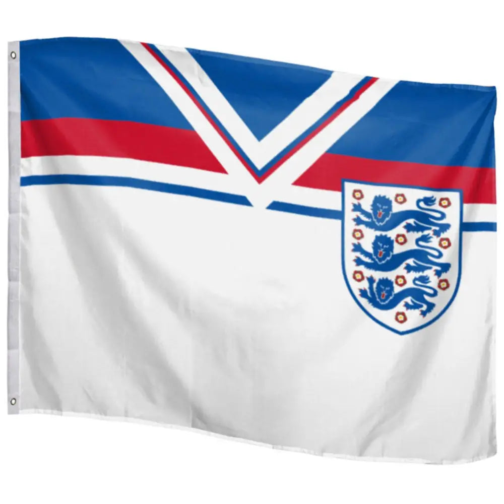 England FA Giant Flag 1982 Retro - Flags