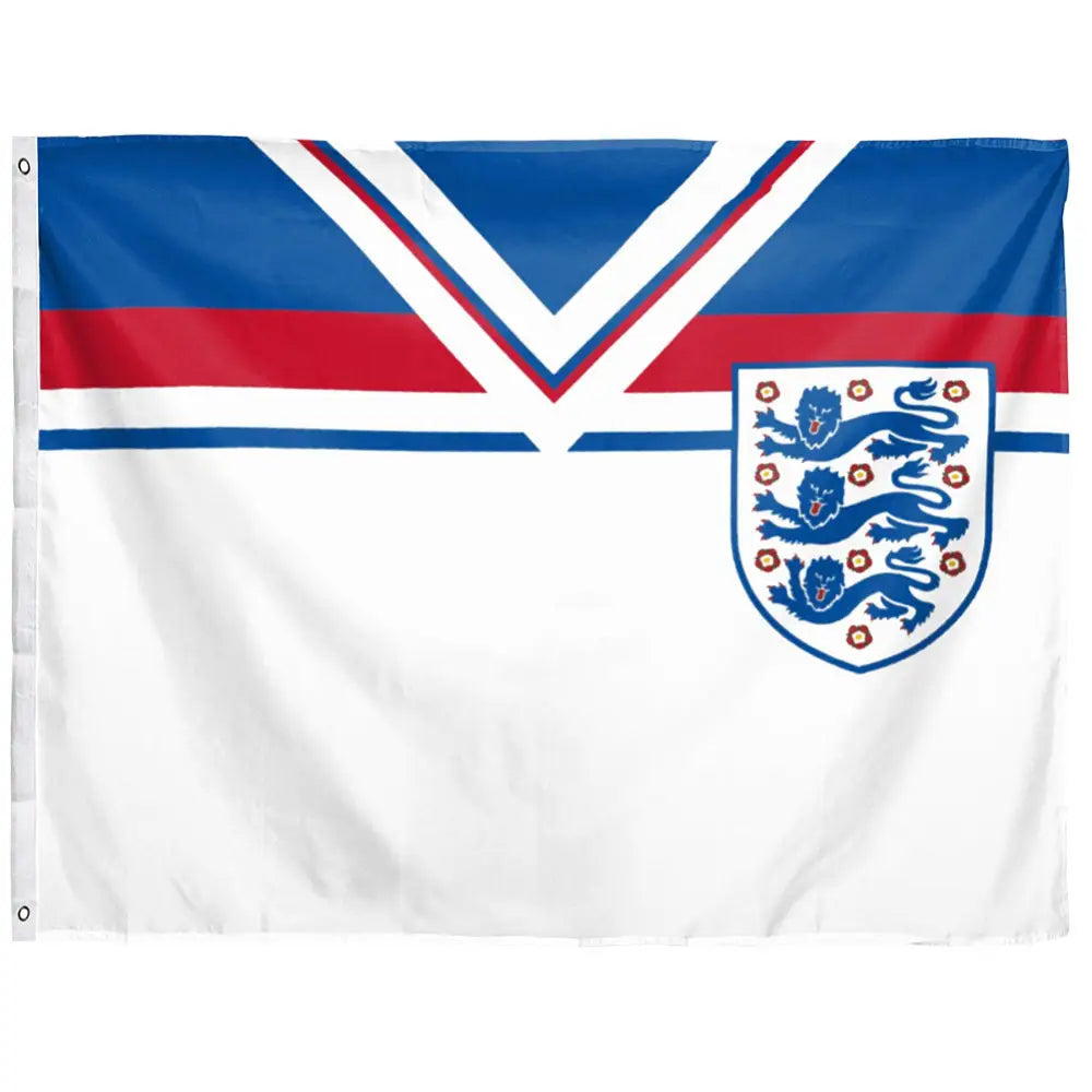 England FA Giant Flag 1982 Retro - Flags