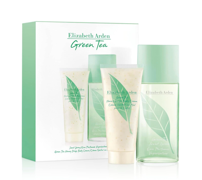 Elizabeth Arden Green Tea Gift Set 100ml EDT + 100ml Green Tea Honey Drops Body Cream
