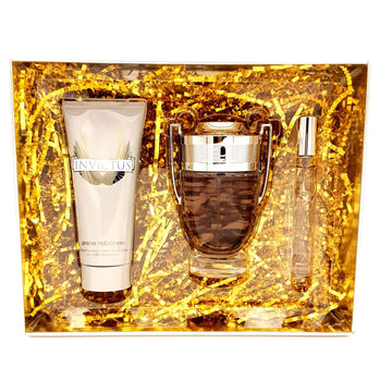 Paco Rabanne Invictus Gift Set 100ml Eau de Toilette + 75g Deodorant Stick + 10ml Eau de Toilette