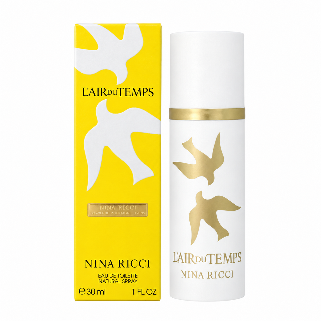 Nina Ricci L'air Du Temps Eau de Toilette 30ml Travel Spray