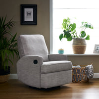Madison Swivel Glider Recliner Nursing Chair – Pebble