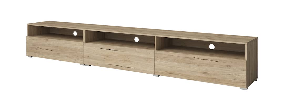 Baros 40 TV Cabinet 270cm - San Remo Oak / Living Room
