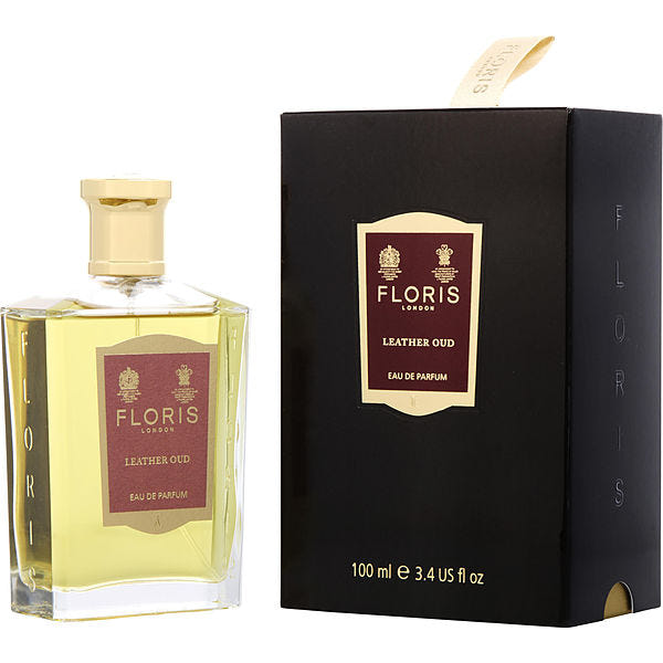 Floris Leather Oud Eau de Parfum 50ml Spray Unisex Fragrance
