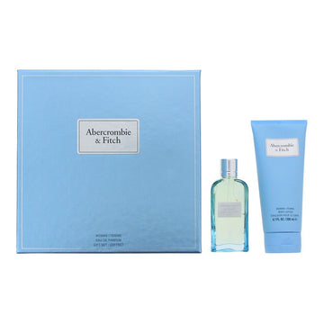 Abercrombie & Fitch First Instinct Blue for Her Gift Set 50ml EDP + 200ml Body Lotion