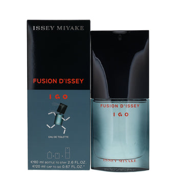 Issey Miyake Fusion d'Issey IGO Eau de Toilette 80ml Spray + 20ml Cap To Go