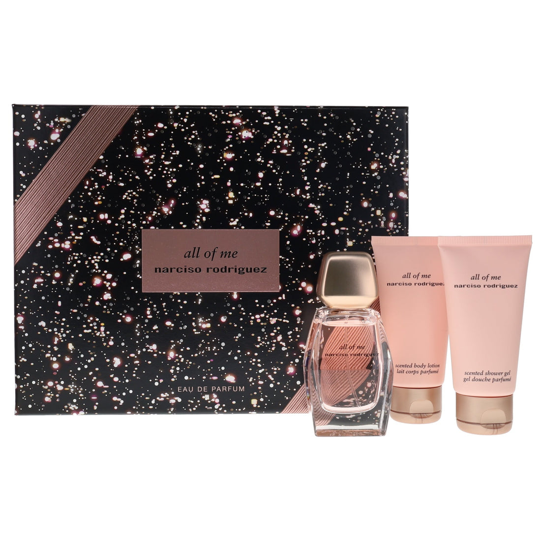 Narciso Rodriguez All Of Me Gift Set 50ml Eau de Parfum + 50ml Body Lotion + 50ml Shower Gel
