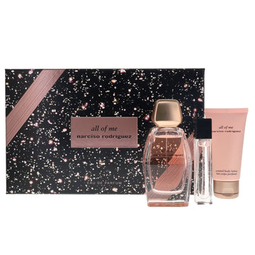 Narciso Rodriguez All Of Me Gift Set 90ml Eau de Parfum + 50ml Body Lotion + 10ml Eau de Parfum