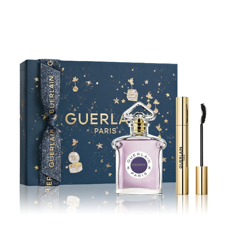 Guerlain Insolence Gift Set 75ml Eau de Parfum + 6g Noir G 24H Intense Volume Curl Mascara