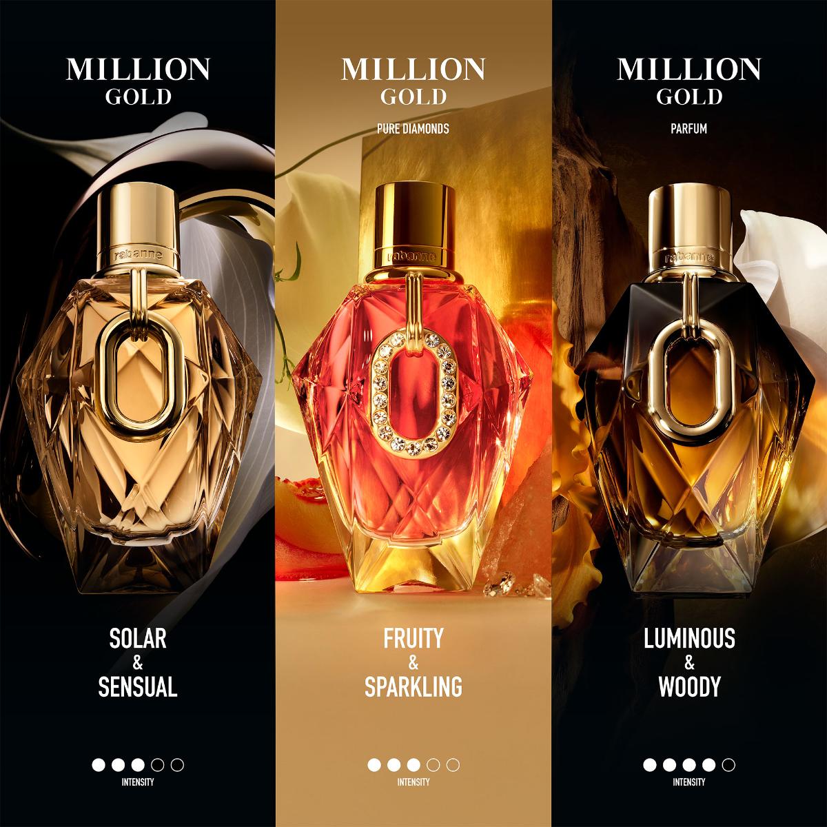 Paco Rabanne Million Gold for Her Eau de Parfum 90ml Spray