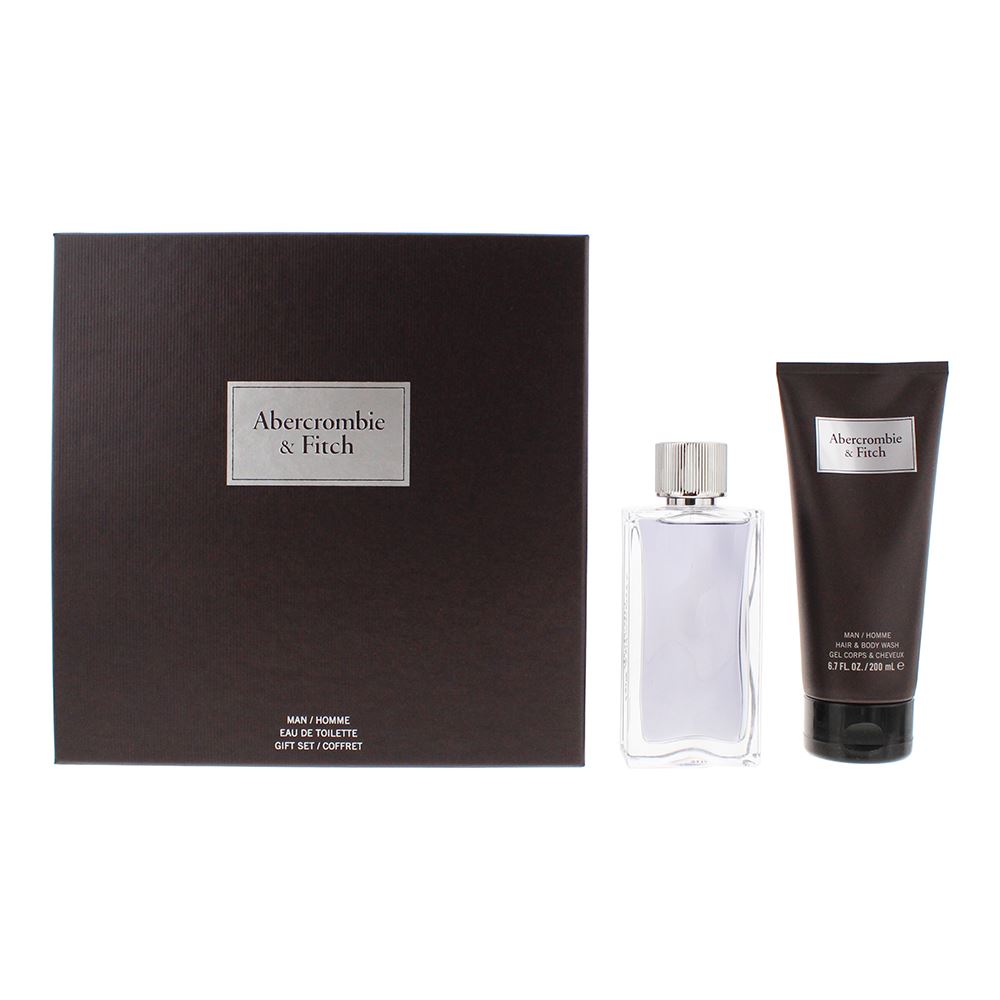 Abercrombie & Fitch First Instinct Gift Set 100ml EDT + 200ml Body Wash