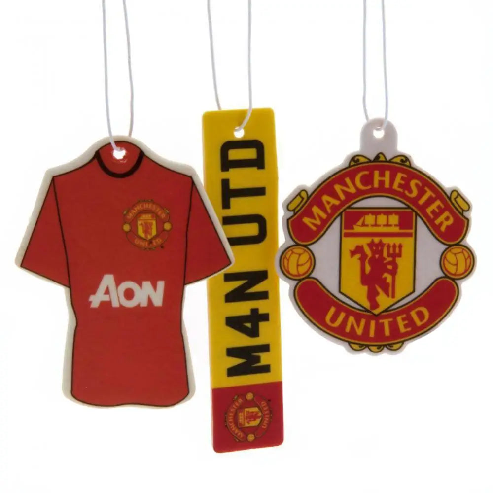 Manchester United FC 3pk Air Freshener - Fresheners