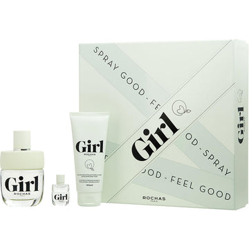 Rochas Girl Gift Set 60ml EDT + 100ml Shower Gel