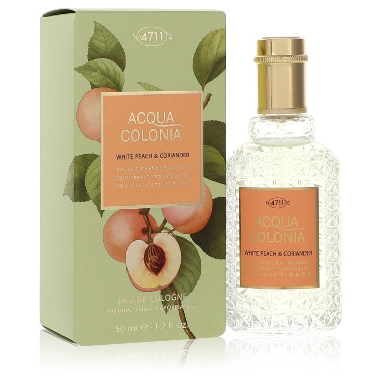 Mâurer & Wirtz 4711 Acqua Colonia White Peach & Coriander Eau de Cologne 50ml Spray