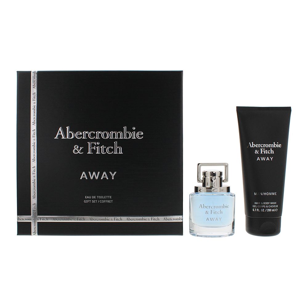 Abercrombie & Fitch Away Man Gift Set 50ml EDT + 200ml Hair & Body Wash