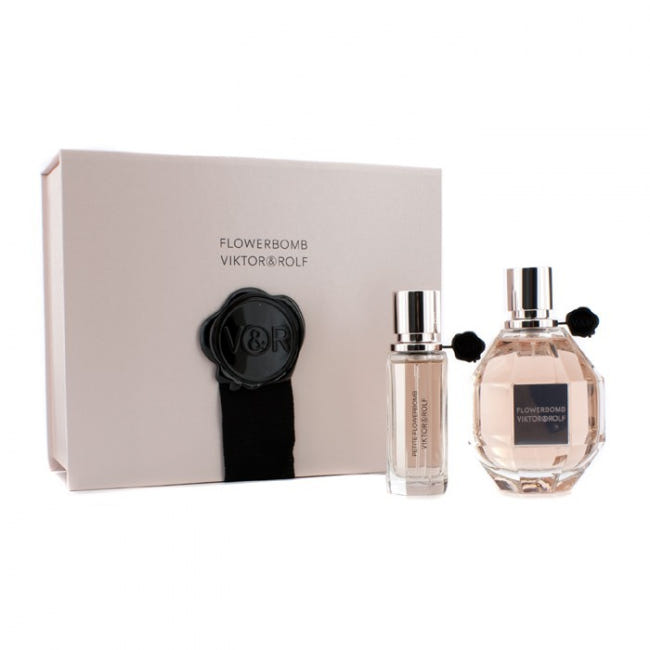 Viktor & Rolf FlowerBomb Gift Set 100ml EDP + 20ml EDP Women's Fragrance