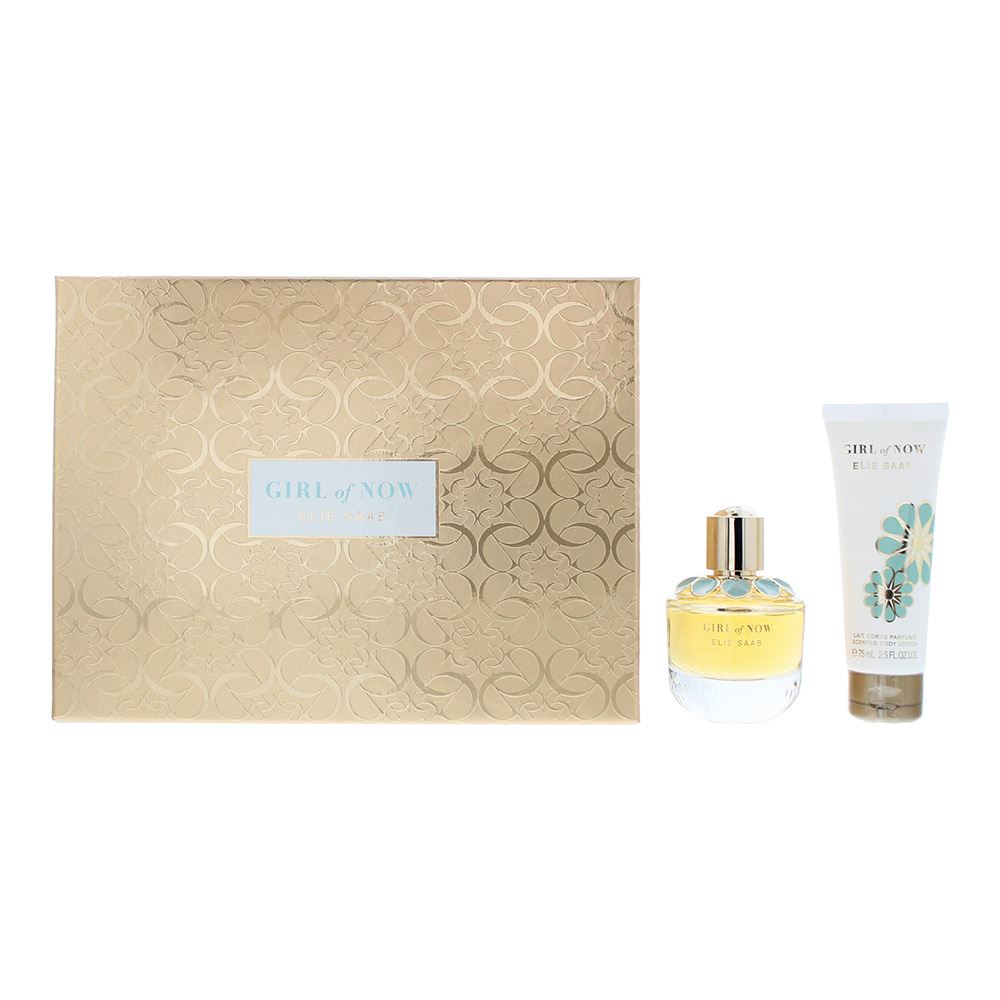 Elie Saab Girl of Now Gift Set 50ml EDP + 75ml Body Lotion