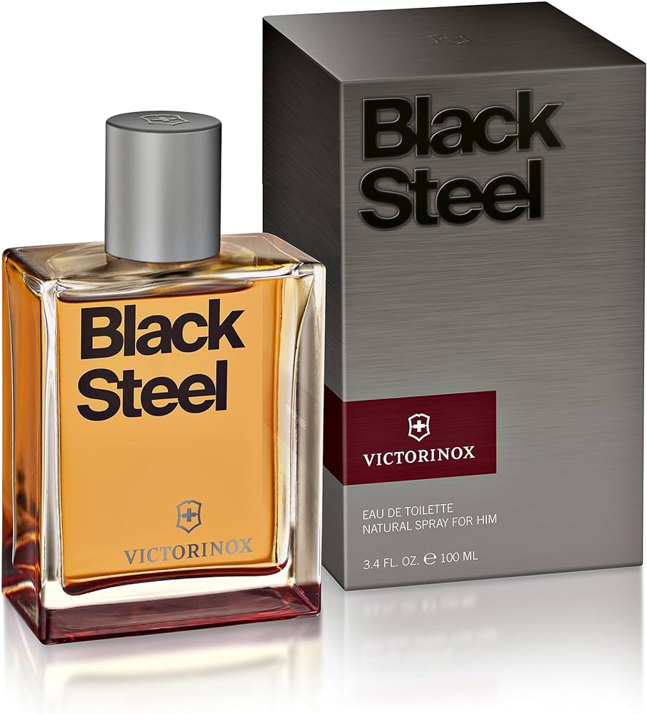 Swiss Army Black Steel Eau de Toilette 100ml Spray