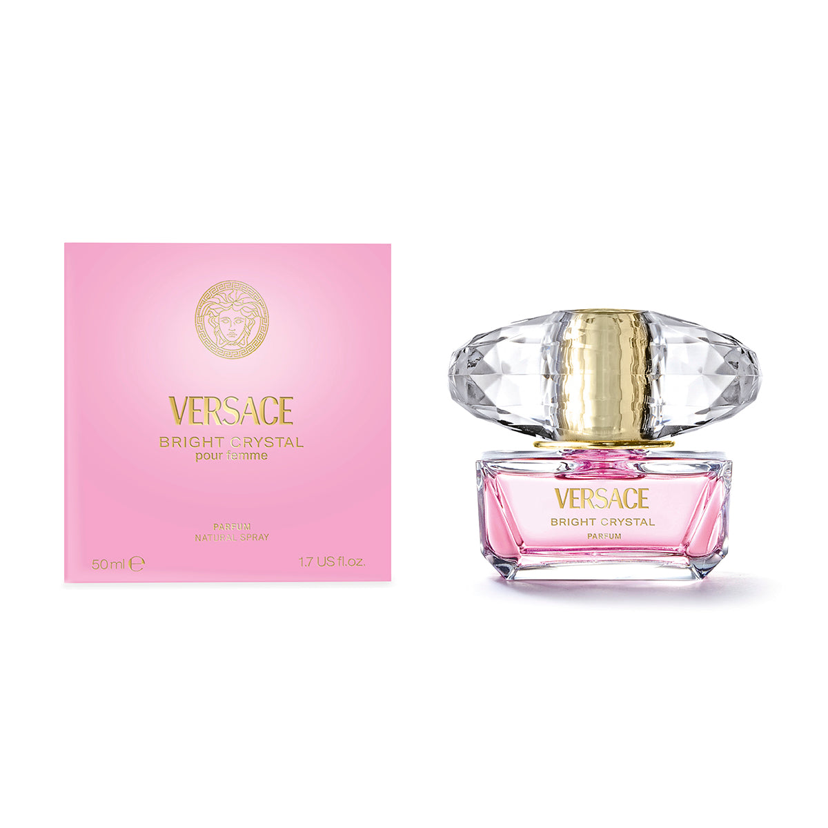 Versace Bright Crystal Parfum Eau de Parfum 50ml Spray