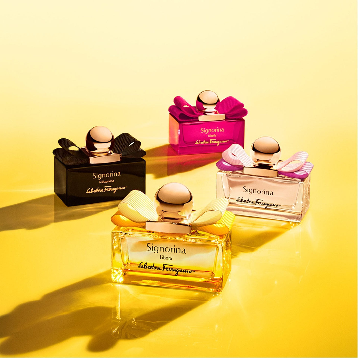 Salvatore Ferragamo Signorina Misteriosa Gift Set 100ml EDP + 50ml Body Lotion + 5ml EDP